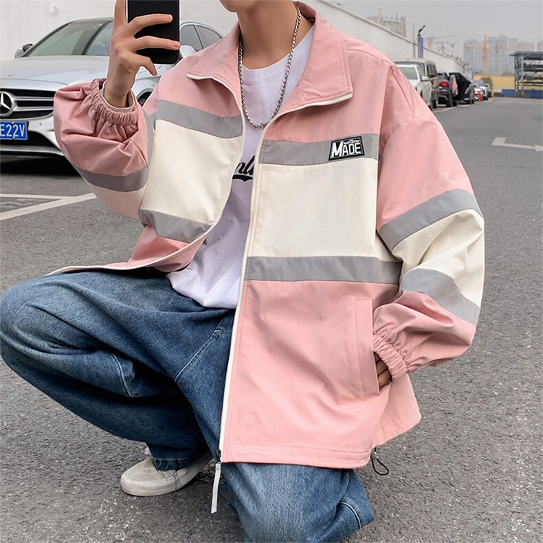 秋冬款棒球服夹克外套男潮牌字母刺绣情侣学生22125-P65控108,男装夹克,星座717