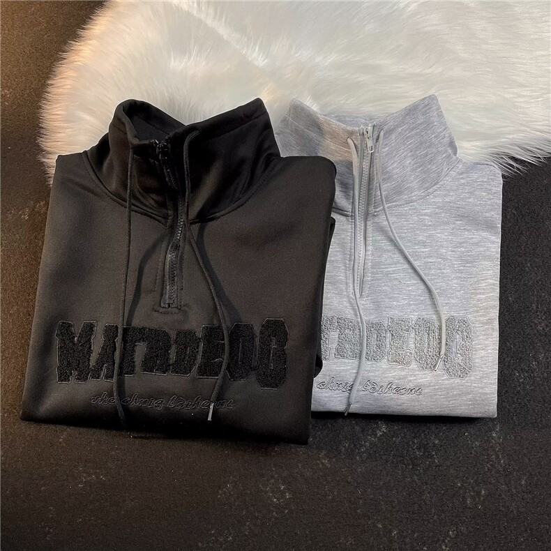 美式潮vibe卫衣男女秋冬复古chic港味外套RY55P40,男装卫衣,星座1116-2