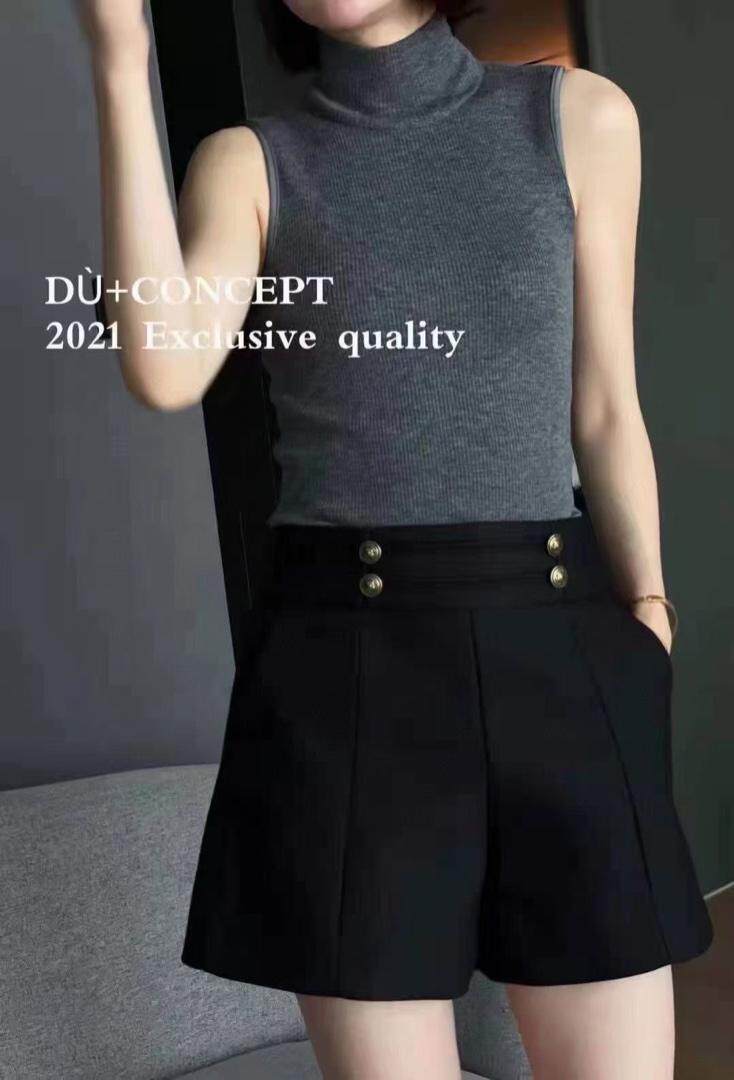 时尚百搭阔腿短裤，其它，摩 歌