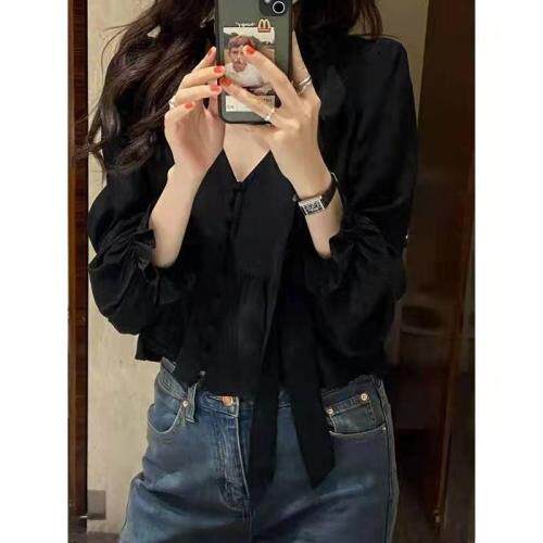 2021春～韩系天丝上衣，女装，LMNC