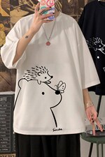 Q11166-P30春夏季七分袖t恤男大码五分袖男短袖中袖，男装T恤，电商A040