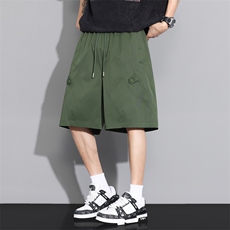 现货夏季工装短裤男ins潮牌休闲百搭潮流痞帅五分裤D02513-P43，男装休闲裤，星座308B-2