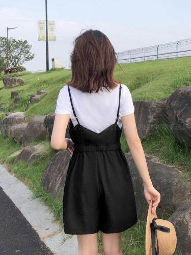 两件套连体裤，女装连体裤，百变诱惑