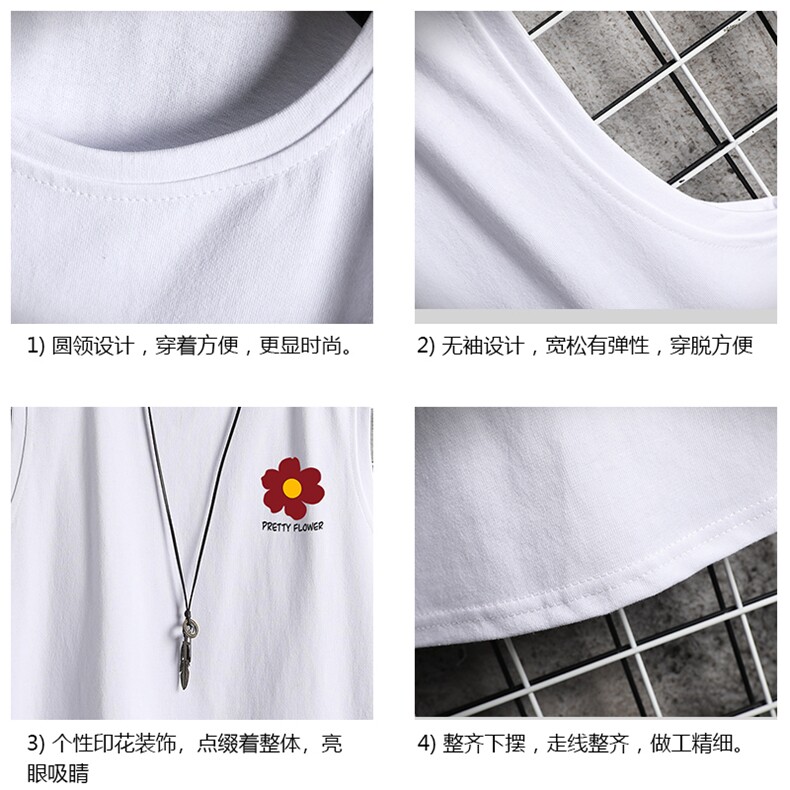BX25257-P20港风运动汗背心男大码汗衫男无袖T恤男网格,男装T恤,电商A040A