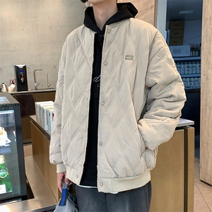 冬季加厚棉衣男韩版潮流百搭痞帅宽松港风休闲棒球服MY0417-P63图片