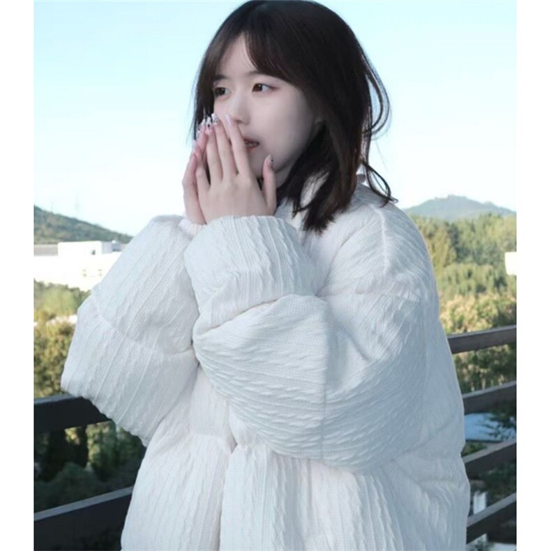 冬季新款加厚字母立领面包服棉衣女学生韩版宽松棉服外套MA8010,男装棉衣,星座1116A（原606A-3）