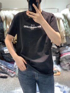 新款韩版字母印花图案百搭简约短袖T恤图片