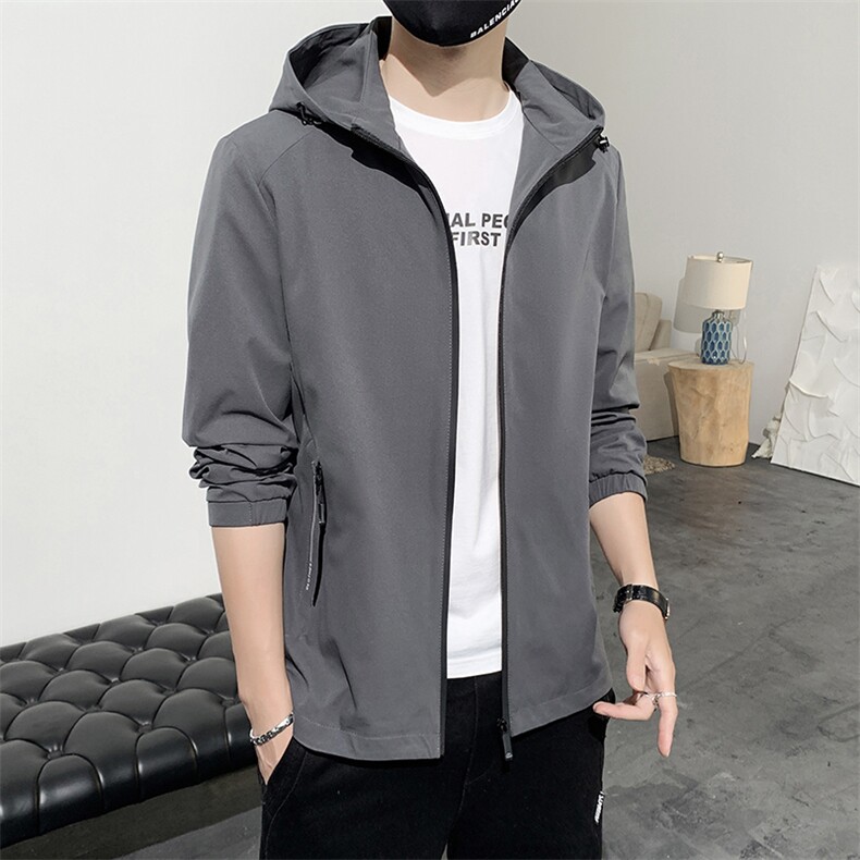 店主风可二开连帽夹克潮流休闲夹克防风外套JH-JK9932-P30,男装夹克,星座717