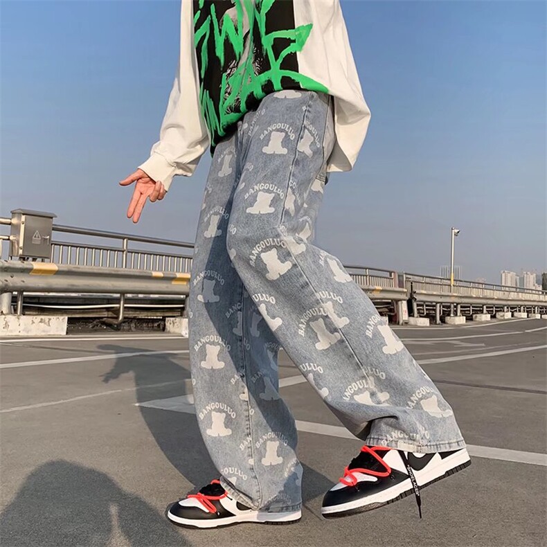 潮流春季牛仔裤男牛仔长裤G7807P40,男装牛仔裤,星座1116-2