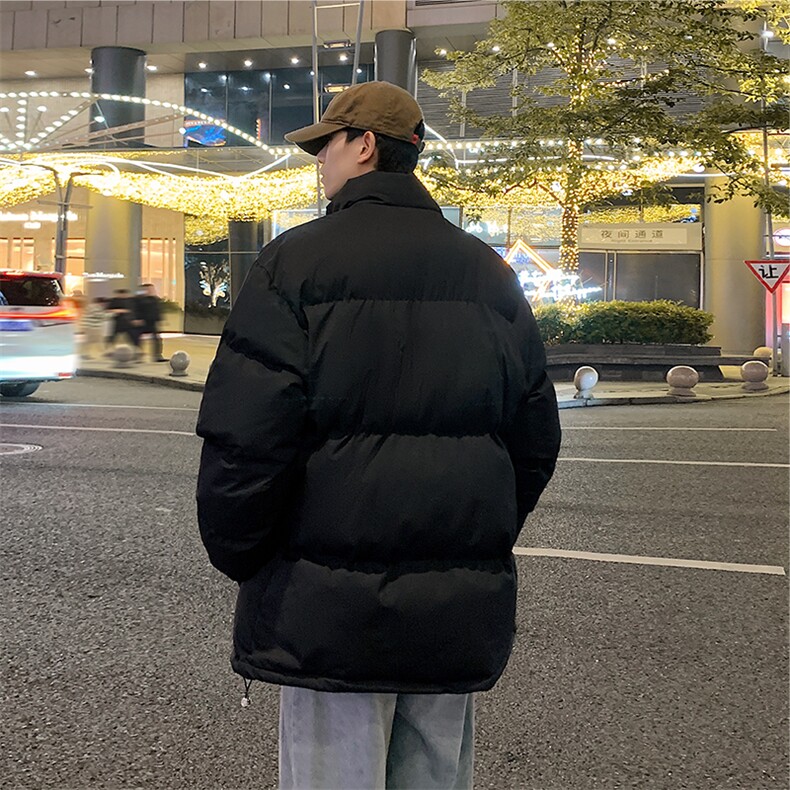抖音直播带货高品质净色纯色光版二开加厚棉衣面包服MY8801P50,男装棉衣,电商C408(原B339-1)