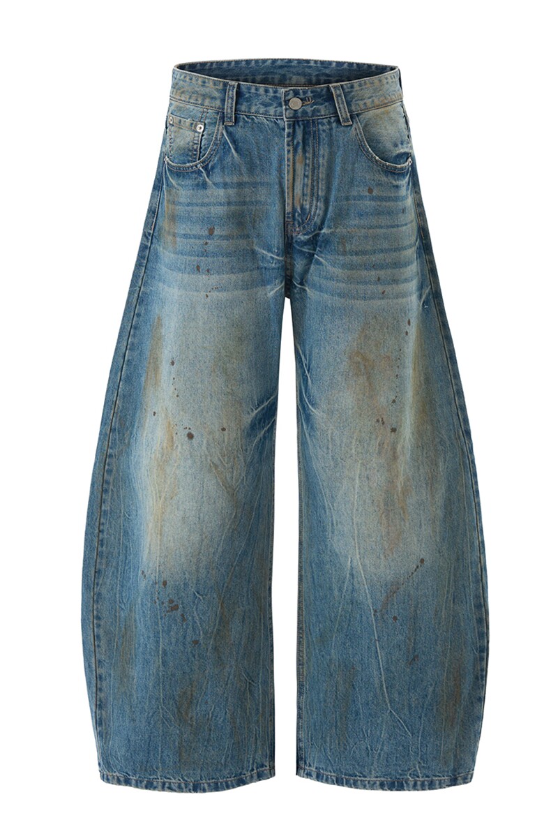 潮流宽松牛仔裤潮牌高街休闲裤A161-K5082-P70128元,男装牛仔裤,电商A161