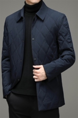 YY9602中年冬季新款男士棉衣时尚休闲保暖翻领棉袄爸爸装P170，男装棉衣，钱塘6003（原4033）
