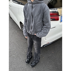 美式ins高街hiphop微喇扎染牛仔裤货号K2313P55控78，男装牛仔裤，电商A063