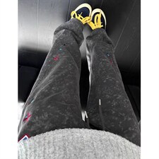 扎染刺绣弯刀卫裤男款秋冬重磅加绒裤子斜切运动休闲长裤KS454，男装休闲裤，星座1116A（原606A-3）