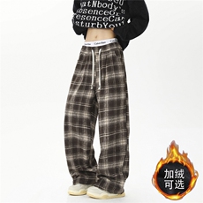 加绒咖啡格