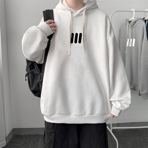 连帽卫衣男大码胖子帽衫大号运动服WY2436-P35图片