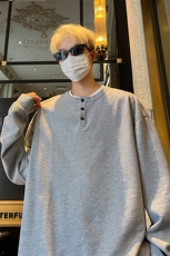 亨利领长袖t恤男CP84-特P20，男装T恤，电商B371