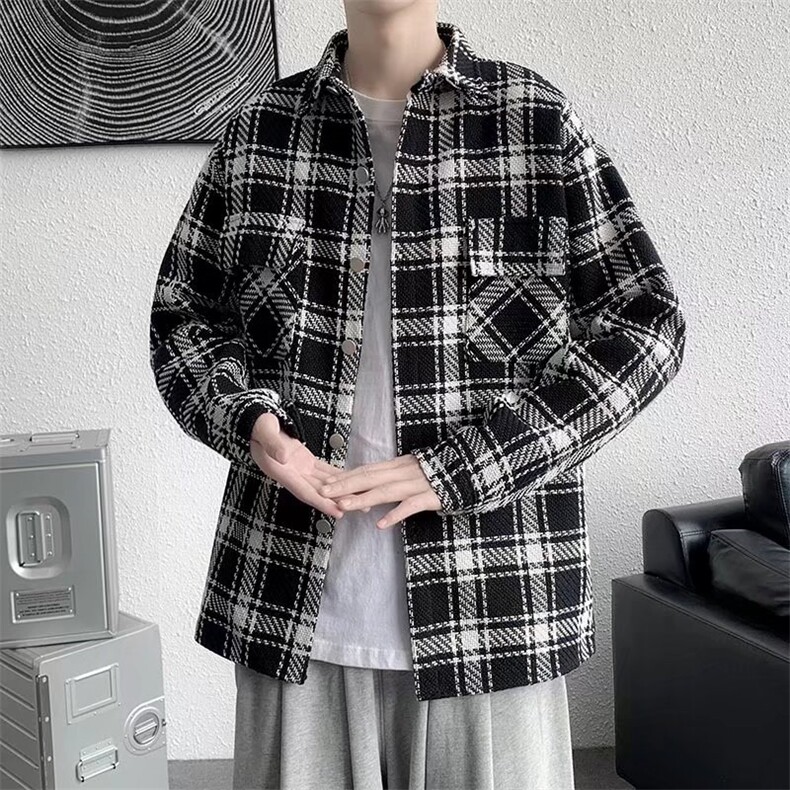 长袖衬衫男港风日系春季韩版潮流帅气衬衣X70P48,男装衬衫,星座1116-2