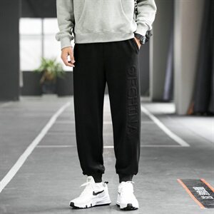 2021春秋季新款休闲裤子男潮牌束脚裤篮球百搭宽松运动卫裤DF22T图片