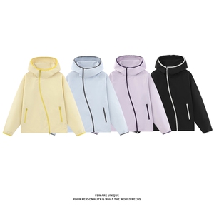 防水冲锋衣夹克复古工装连帽户外登山服男女款 C61320-TP4589图片