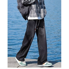 1506-1/KK301牛仔/P44字母牛仔裤嘻哈ins潮高街潮流痞帅长裤男，男装牛仔裤，星座1506-1