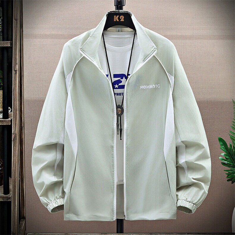 防晒衣UPF40带防紫外防晒服户外冰丝透气,男装防晒衣,星座1206（原A206）