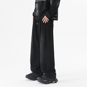 现货主推 百搭男秋冬港风新款宽松休闲裤X416B-1-KL951-P60限价88图片