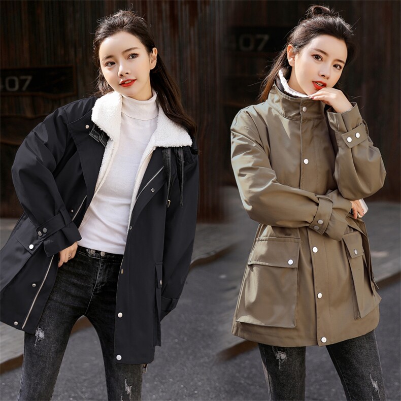 设计感多巴胺黑色短款连帽羽绒服女冬2024新款袖子可拆90鸭绒外套,女装派克服,瑶迪依秀