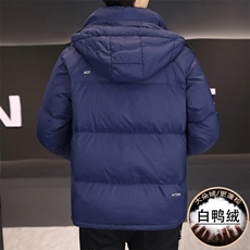 标90绒冬季加厚高品质简约百搭防寒保暖羽绒服立领外套1866P210，男装羽绒服，电商B226