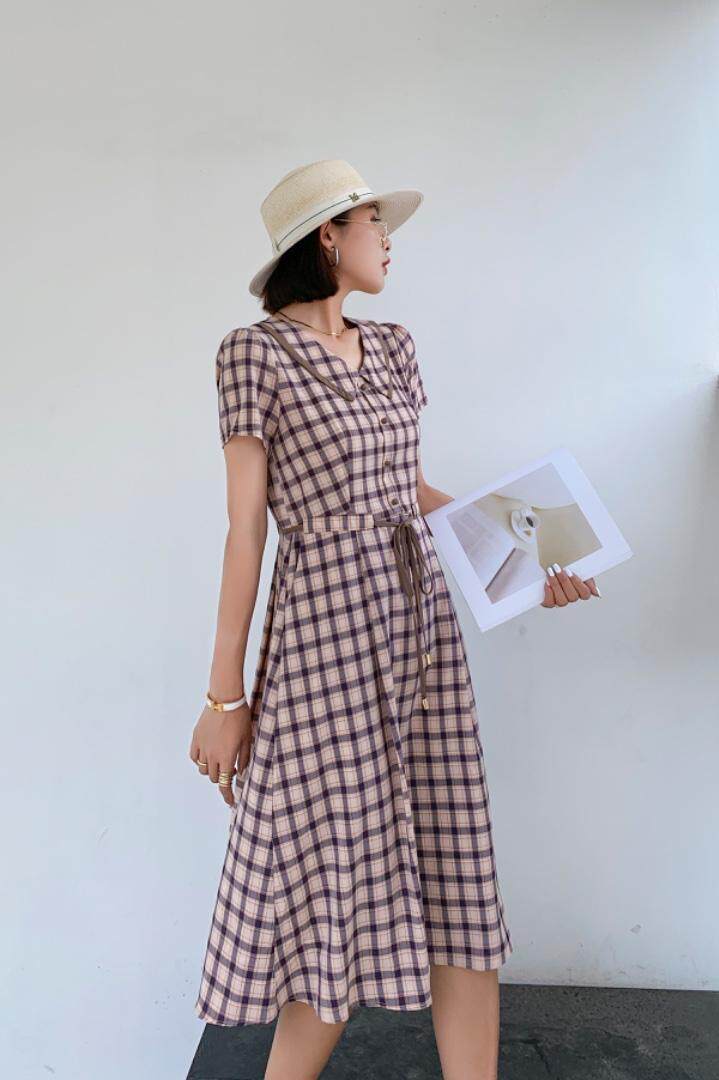 夏季新款连衣裙，女装连衣裙，芯俪歌 芭绯