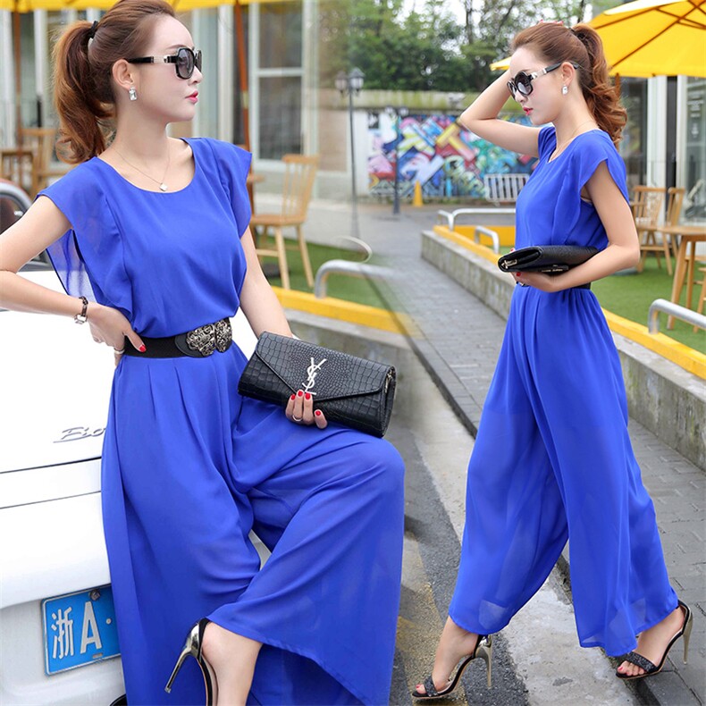 时尚夏季新款女装两件套连衣裙显瘦气质长裙配腰带，女装套装/套裙，时尚俏佳人