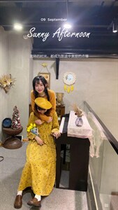 秋冬新款 灯芯绒长裙图片