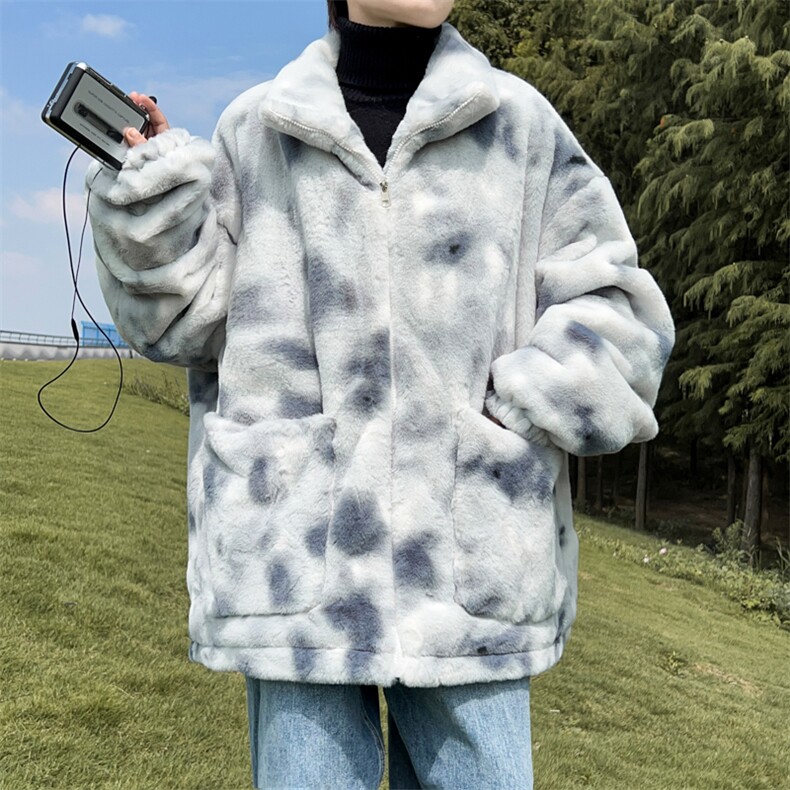 冬季大码男装棉衣加肥加大码胖子保暖棉服外套羊羔毛棉服加厚大码,男装棉衣,星座909-2（原星座717-2）