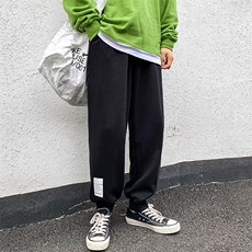 K12045-P40秋季束脚直筒运动裤男大码宽松休闲卫裤哈伦裤，男装休闲裤，电商A040