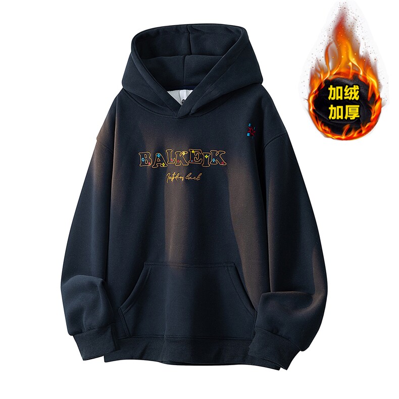 高品质 秋冬加绒卫衣连帽上衣D329-QM255-加绒P65-控98图片
