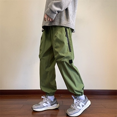 KP801P50港风工装休闲裤男宽松直筒束脚伞兵裤，男装工装外套，星座1204-3