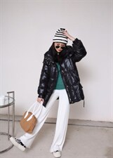 黑白两色90标羽绒，其它，谦度