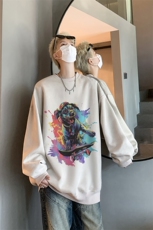 秋装复古美式水洗做旧重磅麂皮绒卫衣301B-JB1506-p45，男装卫衣，星座301B