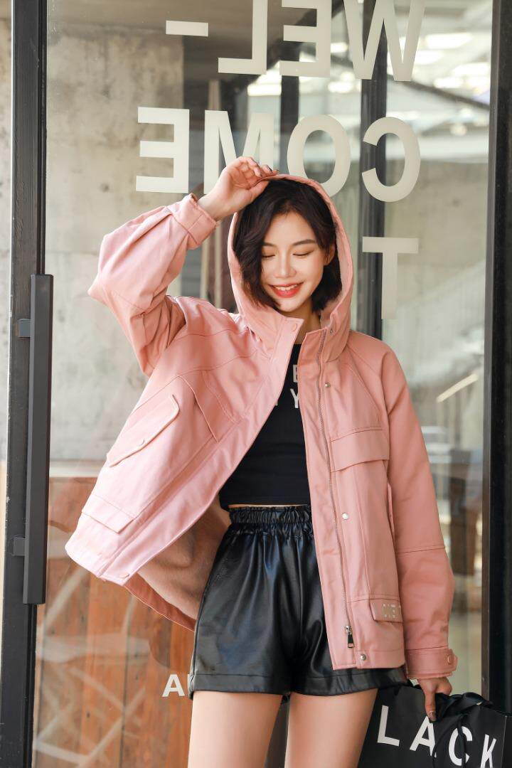 冬季新款亲肤加厚毛绒派克，其它，伊然