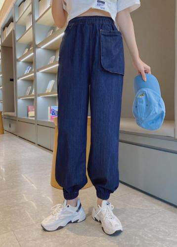 大口袋复古老爹裤，女装，可家 cutiesister