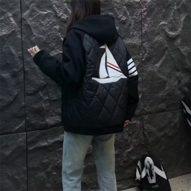 2025新款冬季棉服棉衣男生加厚保暖面包服运动休闲潮牌帅气外套,男装棉衣,四季星座505