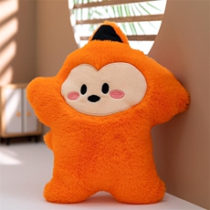 童话毛绒 帽尖猴猴毛绒玩具可爱猴子娃娃机公仔玩偶