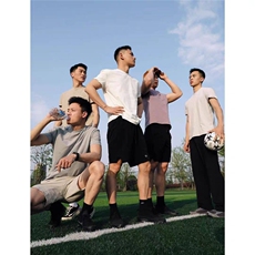 网络图现货美式潮牌复古潮流休闲简约字母印花短袖T恤JT1031-P22，男装T恤，星座715-7