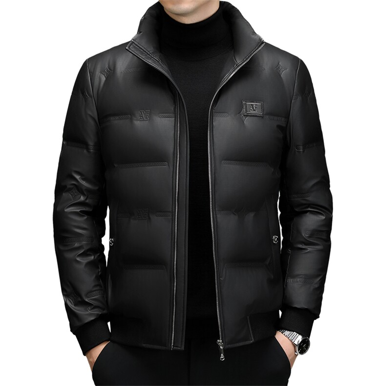 DF8031钱塘2020-2冬季厚款时尚休闲立领百搭中年男士羽绒服P235,男装羽绒服,钱塘207-2