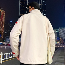 春秋季韩版帅气潮流男装上衣外套休闲百搭潮牌工装夹克J，男装棉衣，电商B226-2（原B217-2）