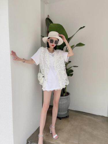 夏装新款蕾丝两件套，其它，尚+