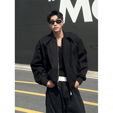 美式立领三防夹克棉服情侣教练冬季加厚保暖棉衣外套MF3668-特P78，男装夹克，电商B295