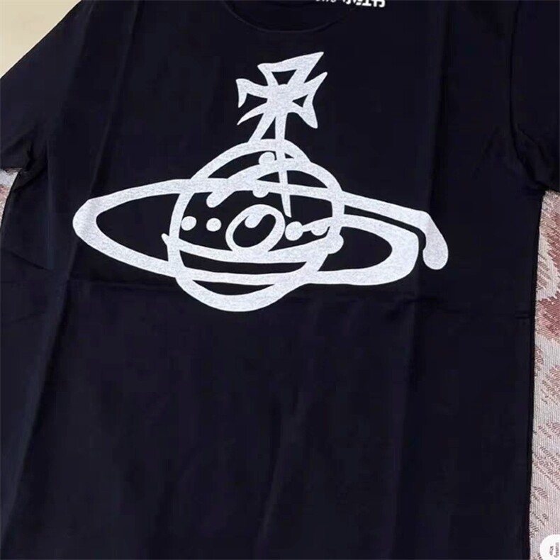 土星圆领T恤百搭简约时尚潮流2025,女装T恤,湘姗