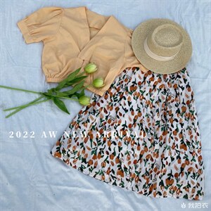 韩味小衫?半裙,女装半身裙,朵缇