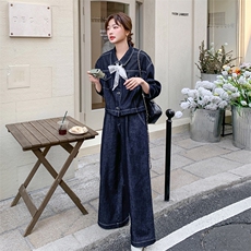 2025年春季牛仔套装，女装套装/套裙，浙宝069